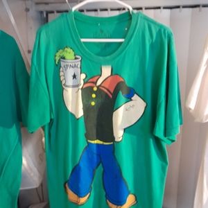 Popeye headless tshirt.